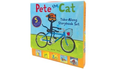 Pete the Cat Take-Along Storybook Set (5-Count)