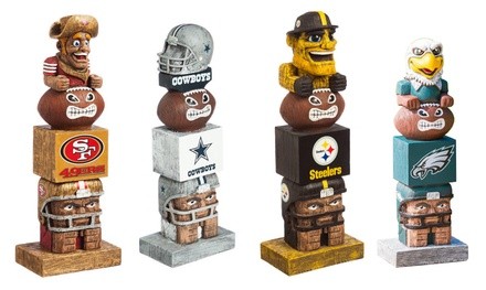 Team Sports America NFL Tiki Totem Garden Statues