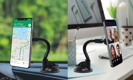 Aduro FlexGrip Universal Gooseneck Desktop and Car Mount