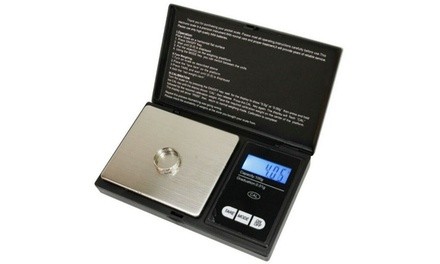 Digital Scale 1000g x 0.1g Jewelry Gram Silver Gold Coin Pocket Size Herb Grain