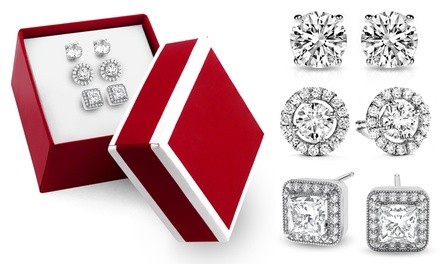 3-Pack Essential Stud Earring Set In a Box By Sophia Lee