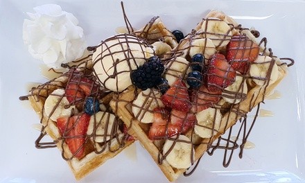 Up to 33% Off on Pancake / Waffle House at Crepella Crepes & Waffles Cafe