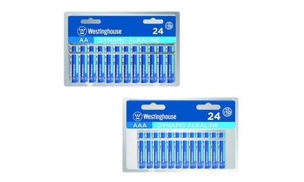 Westinghouse Alkaline AA and AAA Batteries (48-Pack)