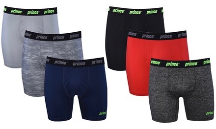 Prince Men's Athletic Performance Boxer Briefs (3- or 6-Pack)