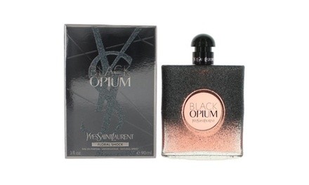 Black Opium Floral Shock by Yves Saint Laurent, 3 oz EDP Spray WOMEN