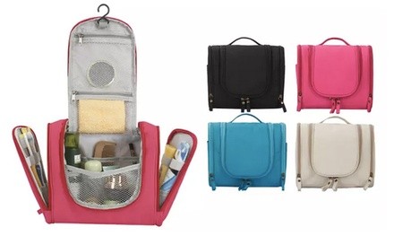 Hanging Travel Toiletry Bag Cosmetic Makeup Organizer Zipper Case