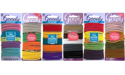 Goody Hair Ties Ouchless Hair Elastics (120- or 135-Count)