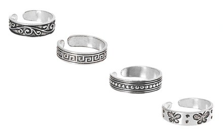 Sterling Silver Toe Rings