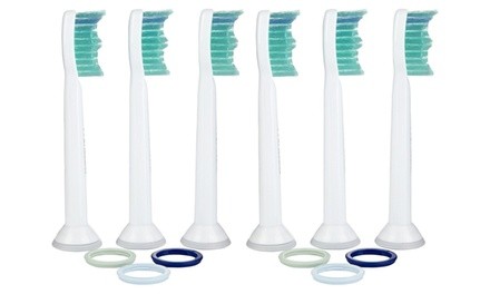 Philips Sonicare HX6013 ProResults Replacement Toothbrush Heads 6 Pack