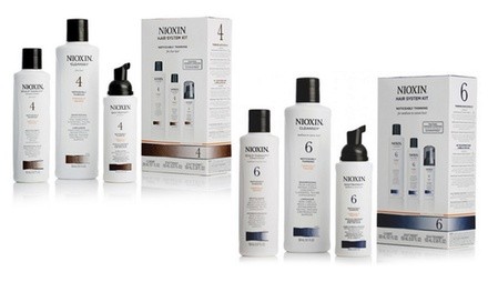 Nioxin Shampoo, Conditioner, and Treatment Set (3-Piece)