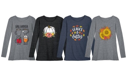 Women's Fall Harvest Long Sleeve Tee