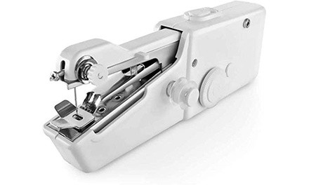 Portable Mini Electric Sewing Machine Handheld Sewing Machine Household Tool