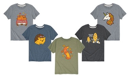 Instant Message: Festive Fall Kids Tees