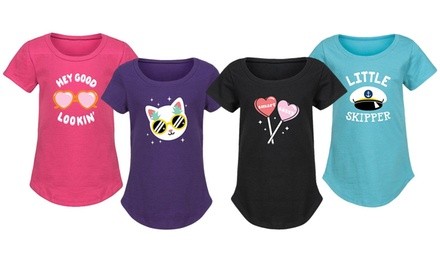 Instant Message Girls' End of Summer Fun Graphic Tee