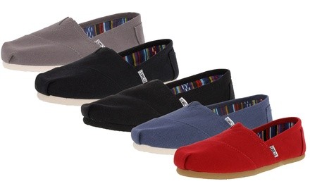 Toms Women's Classic Canvas Slip-On Shoes