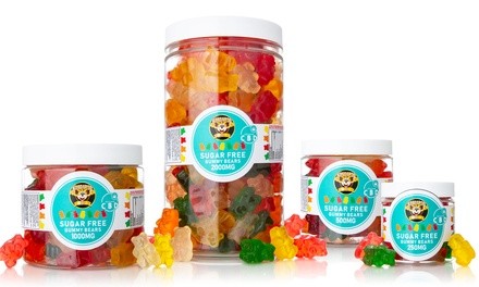 Sugar-Free CBD Gummy Bears from Kangaroo CBD (150mg–5000mg)
