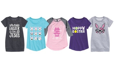 Girls Fun and Cute Easter Tops