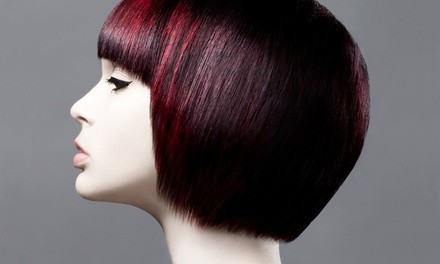 Haircut and Color Services at Barron's London Salon, New Talent (Up to 43% Off). Two Options Available.  