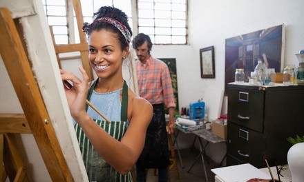 Two-Hour Artsey Art Class for One or Two Adults at Artsey (Up to 46% Off)