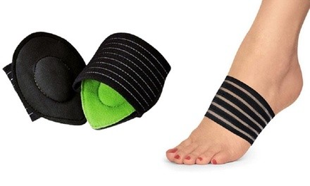 Cushioned Plantar Fasciitis Foot Arch Supports (2-Pack)