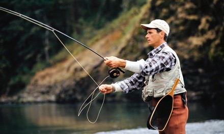 Semi-Private Fly-Casting Lesson or Private Fly-Casting Lesson with Flies at Fishermen’s Spot (Up to 63% Off)