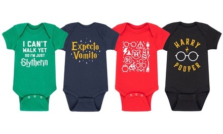 Wizard-Themed Bodysuits for Infants 