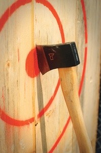 $60 For 75 Minutes Of Axe Throwing For 4 (Reg. $120)