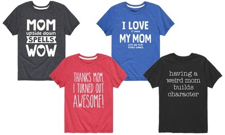 Big Kid Funny Mother's Day Tees