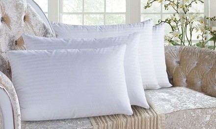 Hypoallergenic Down-Alternative Soft Bed Pillows (4-Pack)