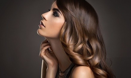 Haircut and Style with Shampoo at Unlimited Salon & Day Spa‎ (Up to 45% Off). Three Options Available.