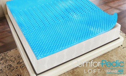 ComforPedic Loft from Beautyrest 3” Gel 3-Zone Mattress Topper