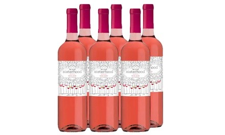 Wine Sisterhood Rose Wine (6- or 12-Pack). Shipping Included.