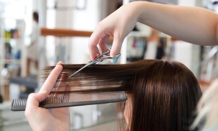 Women's Haircut, Single-Process Color, and More at Port City Salon (Up to 61% Off). Two Options Available.