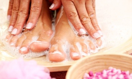 Up to 43% Off on Nail Spa/Salon - Pedicure at Milestone Barber & Beauty Salon