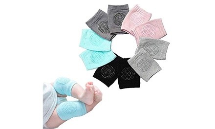 5 Pairs NEW Baby Crawling Knee Pads Safety Anti slip Walking Leg Elbow Protector