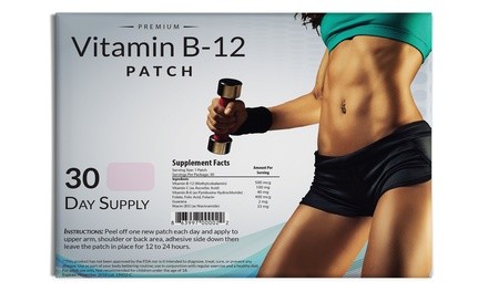 Vitamin B12 and Guarana Weight Loss Slimming Patches (1-, 2-, or 3-Pack)