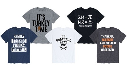 Men's Funny Thanksgiving Graphic Tees