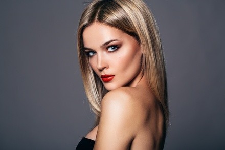 Up to 50% Off on Salon - Brazilian Straightening Treatment (Application) at The Blow Job Beauty Bar