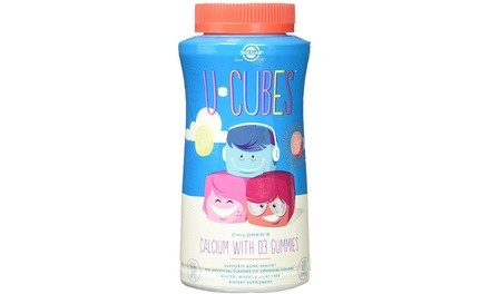 U-Cubes Children's Calcium with D3 Gummies