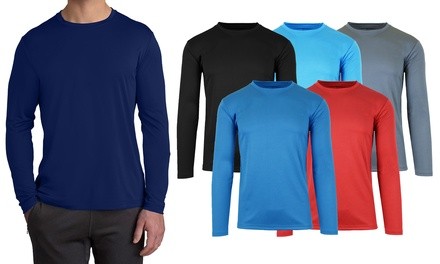 Men's Moisture-Wicking Wrinkle-Free Performance Tops (S-2XL)