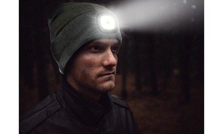 High Intensity Beanie Rechargeable Light