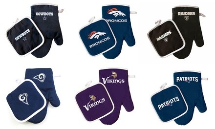 PSG NFL Oven Mitt & Potholder Set