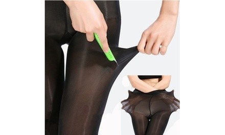 Women's Waist Tights Sliming Tights Pantyhose Compression Fat Burning Stocking