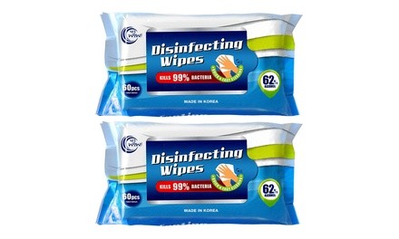 Alcohol Disinfecting Wipes (4 Packs , 240 wipes)