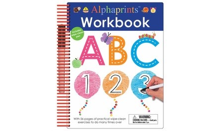 Alphaprints Wipe Clean Kids' Workbook