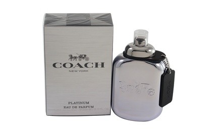 Coach New York Platinum By Coach 3.4oz/100ml Edp Spray For Men New In Box