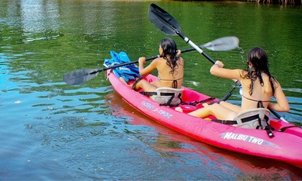 Two-Hour Kayak Rental for One, Two, or Four at The Watercraft Connection (Up to 48% Off)