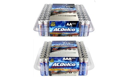 ACDelco Maximum Power ALKALINE Value AAA-100pk Recloseable Pack