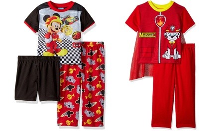 Kids Mickey Mouse or Paw Patrol Character Pajama Sets (2- or 3-Piece)