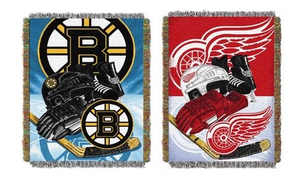 Northwest NHL Home Ice Advantage Woven Tapestry Throw